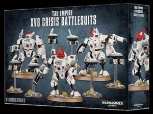 T'au Empire: XV8 Crisis Battlesuits