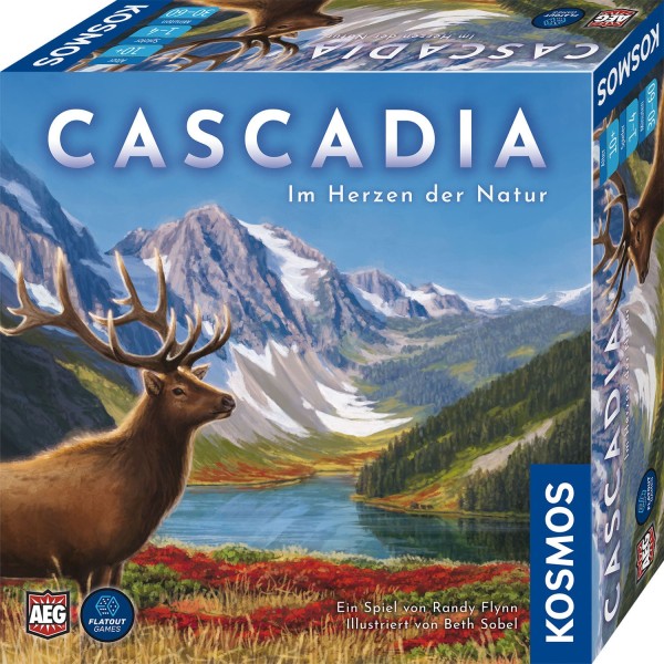 Cascadia - Im Herzen der Natur (DE) (nominiert "Spiel des Jahres 2022")