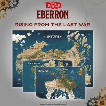 D&D - Rising From The Last War - "Eberron" - Map Set x3 (EN)