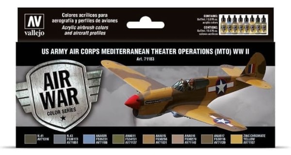 Model Air: Model Air Set US Army Air Corps Mediterranean Theater Op.