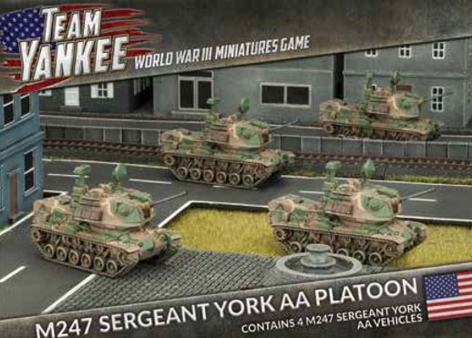 Team Yankee M247 Sergeant York (x4)