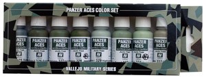 Panzer Aces Set No4 (8 Farben) (Russian, Italian, Japanese)