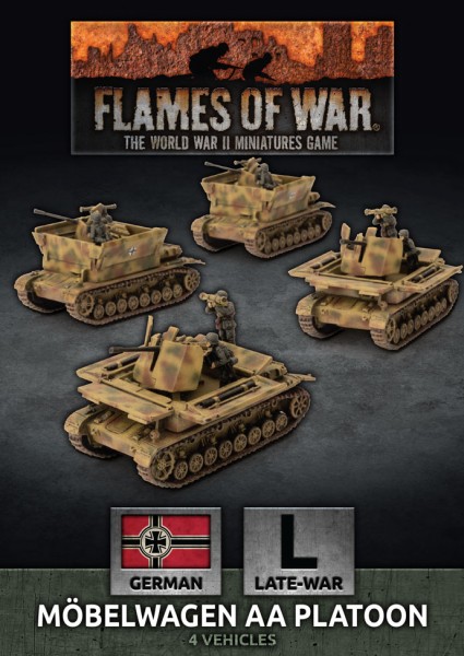 Flames of War GE: LW Möbelwagen AA Platoon (x4)