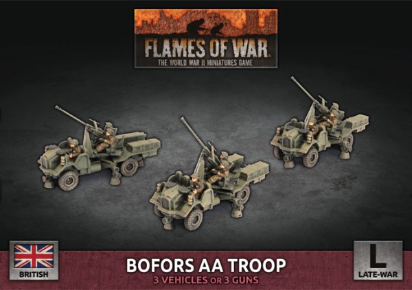 Flames of War Bofors Light AA Troop