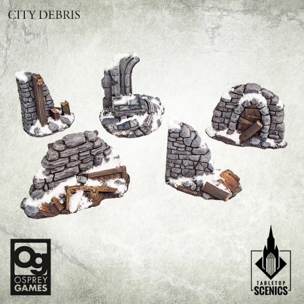 City Debris (x5) - Frostgrave