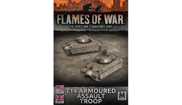 Flames of War T14 Armoured Assault Platoon (x2)