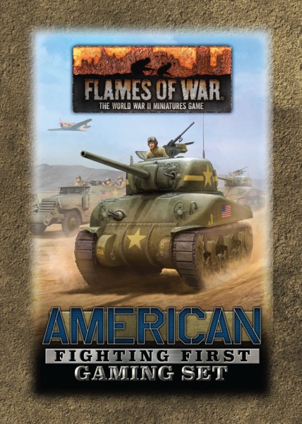 Flames of War American Fighting First Gaming Set