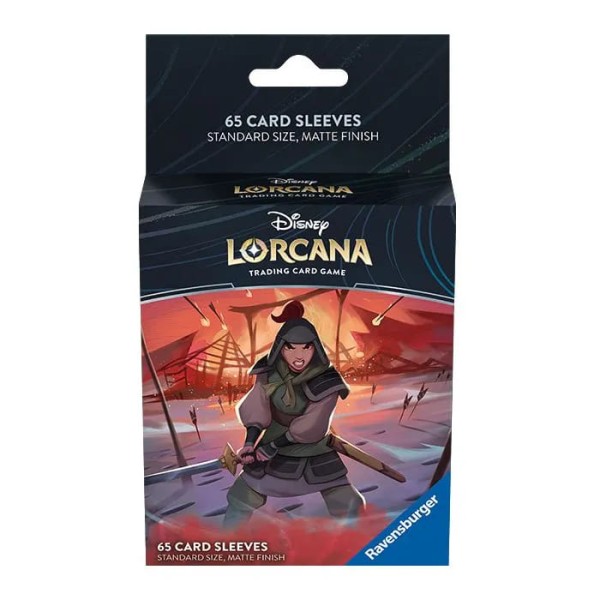 Lorcana Card Sleeves Mulan - Soldier in Training