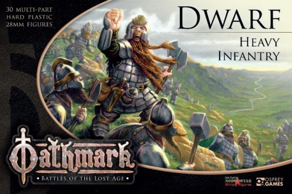 Oathmark: Dwarf Heavy Infantry (x30 Plastic)