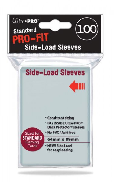 Ultra Pro Standard PRO-Fit Side Load Sleeves (100)
