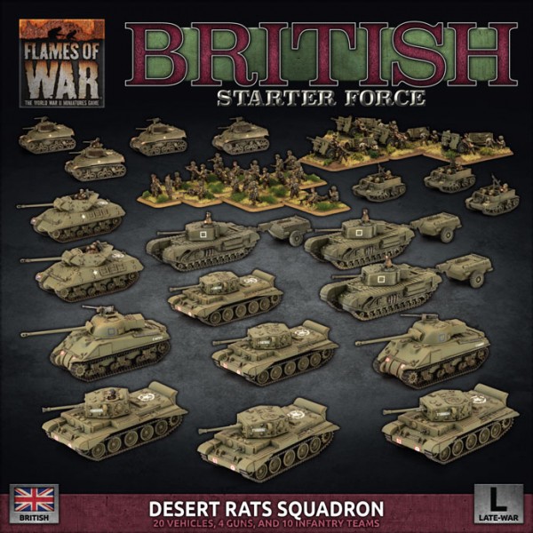 Flames of War BR: Late War Desert Rat Squadron