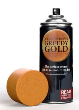 The Army Painter: Color Primer, Greedy Gold 400 ml