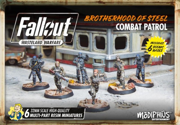 Fallout Wasteland Warfare: Brotherhood of Steel Combat Patrol