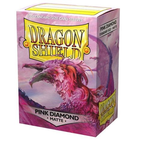Dragon Shield Matte - Pink Diamond (100 Stück)