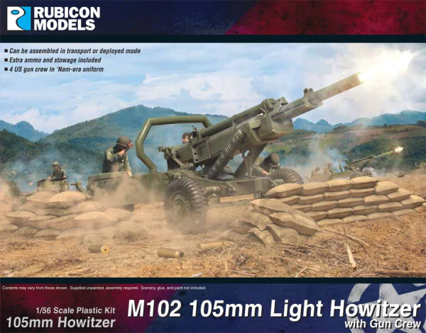 Vietnam War 102 105mm Light Howitzer