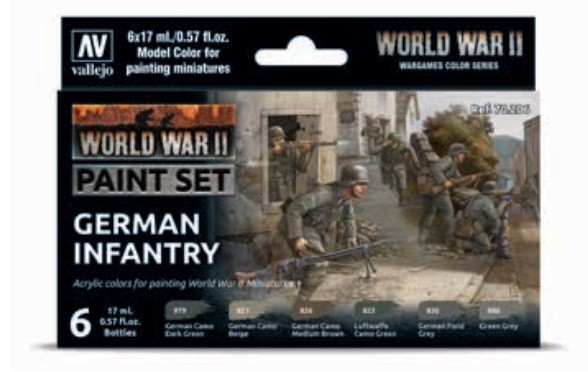 Model Color: WWII German Infantry