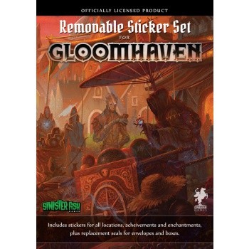 Gloomhaven Removable Sticker Set (engl.)