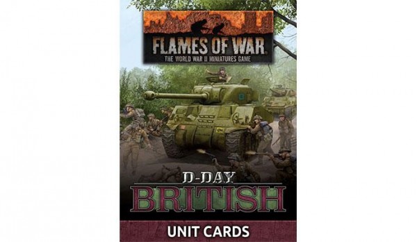 D-Day British Unit Cards (engl.)