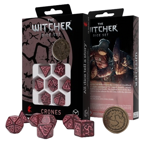 The Witcher Dice Set Crones - Whispess (7)