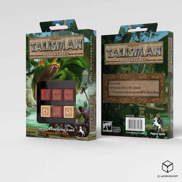 Talisman Adventures RPG Premium Dice Pack (EN)