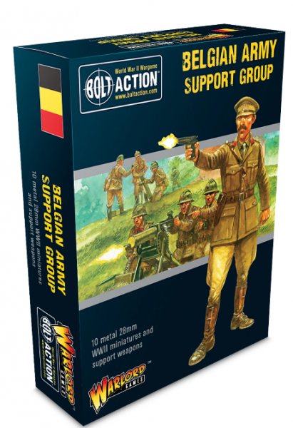 Bolt Action: Belgium Army Support Group