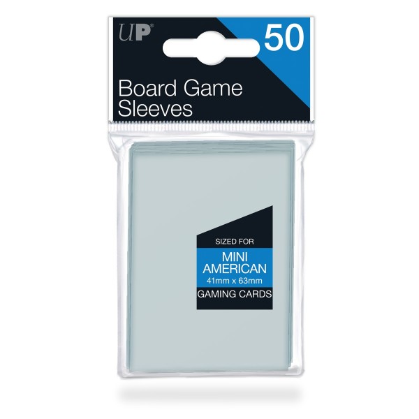 UltraPro Board Game Sleeves 41x63 mm (50) (US - Arkam H.)