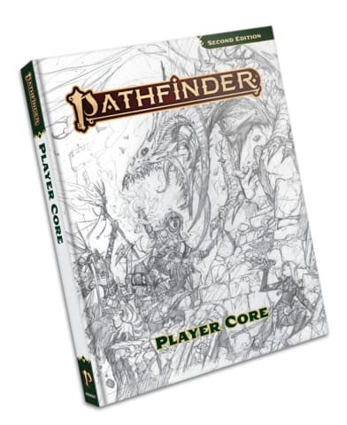 Pathfinder RPG: Pathfinder Player Core Sketch Cover (P2) (EN)