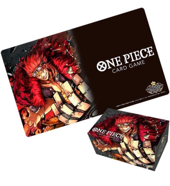 One Piece Card Game - Playmat and Storage Box Set -Eustass ”Captain” Kid-