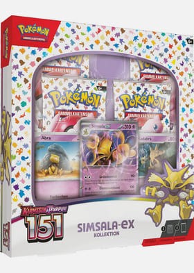 Pokémon Karmesin & Purpur 151 Simsala-Ex Kollektion (DE)