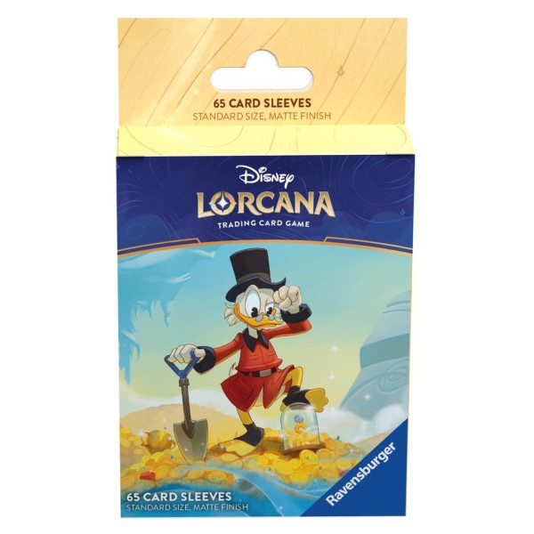 Lorcana Card Sleeves Die Tintenlande Dagobert Duck
