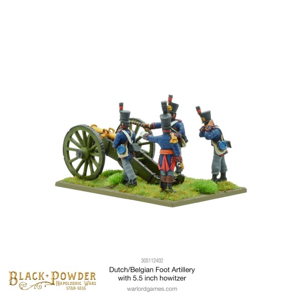 Black Powder Dutch Belgian Foot Artillery 5.5 inch
