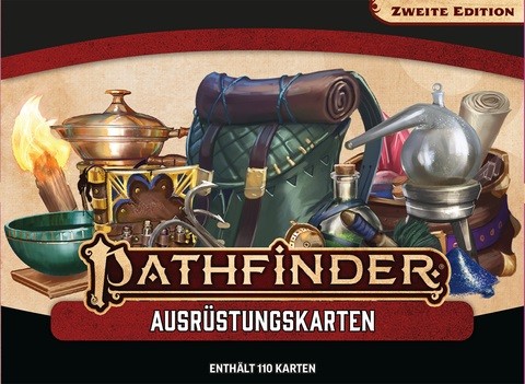 Pathfinder 2. Edition - Ausrüstungskarten