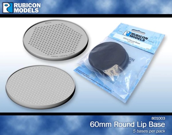 Rubicon: 60mm Round Base (x5)