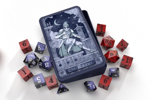Class-Specific Dice Set Rogue (Pathfinder and 5E)