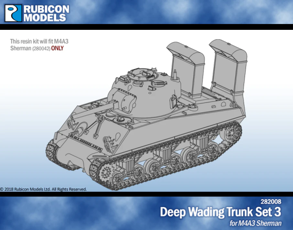 Deep Wading Trunk (M4A3 Sherman) - Set 3