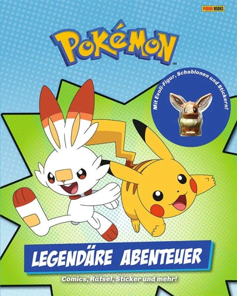 Pokémon - Legendäre Abenteuer - Comics, Rätsel, Sticker und mehr