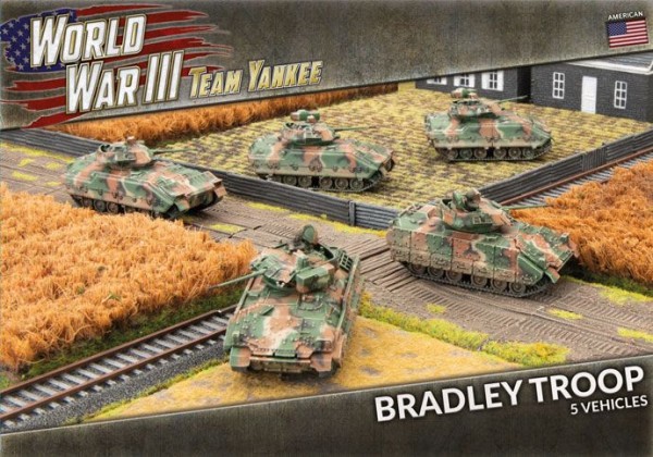 Team Yankee Bradley Troop (plastic x5)