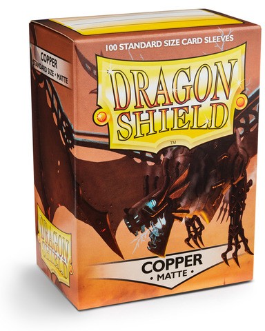 Dragon Shield Matte: Kupfer (100 Stück)