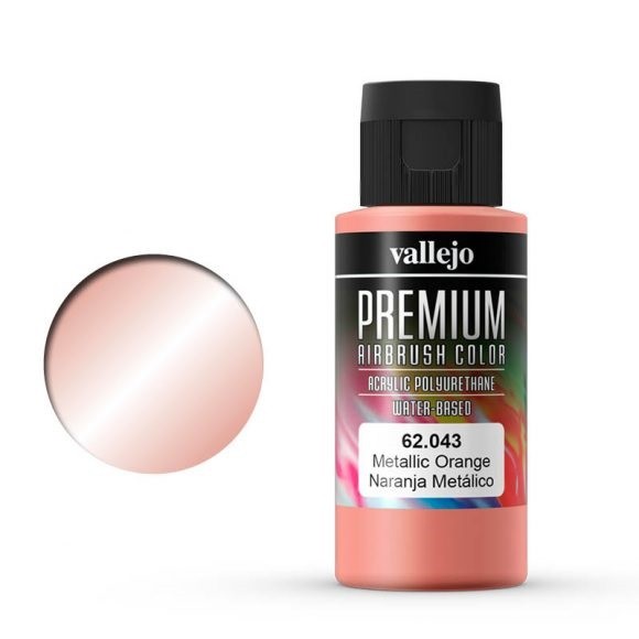 Vallejo Premium: Metallic Orange (Polyu.) (60ml)