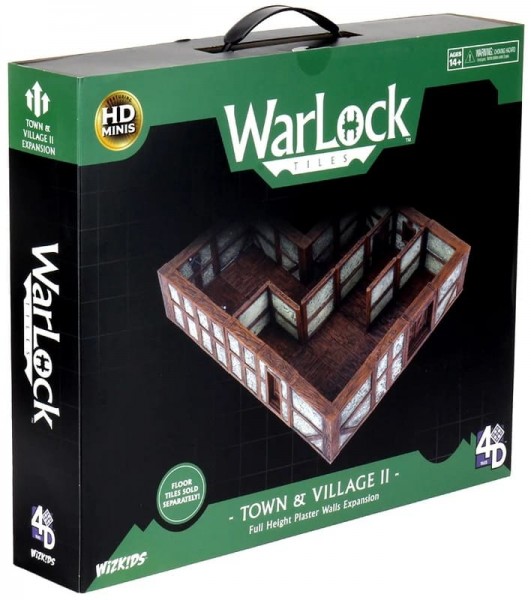 Town & Village II - Full Height Plaster Walls Expansion - Warlock Tiles