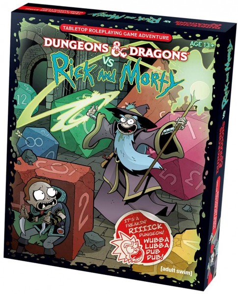 Dungeons and Dragons VS Rick and Morty (engl.)
