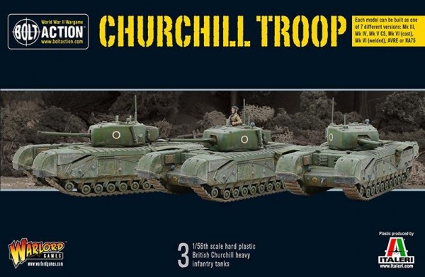 Bolt Action: British Churchill Troop
