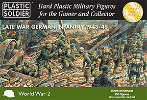 Plastic Soldier WW2 Late War German Infantry Heavy Weapons 15mm 