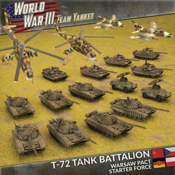 Team Yankee T-72M Tank Battalion