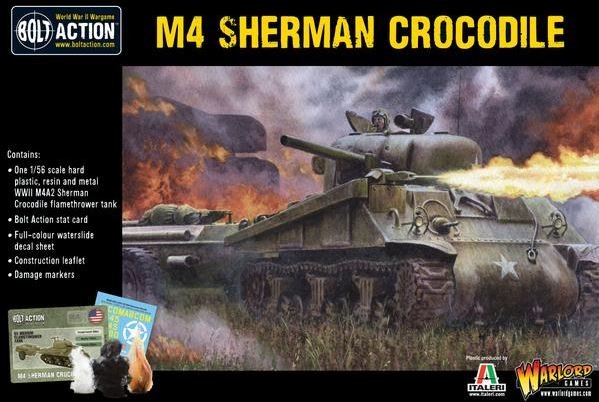 Bolt Action: Allied Sherman Crocodile Flame Tank