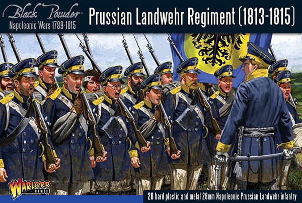 Black Powder Prussian Landwehr Regiment (26 xPlastic)