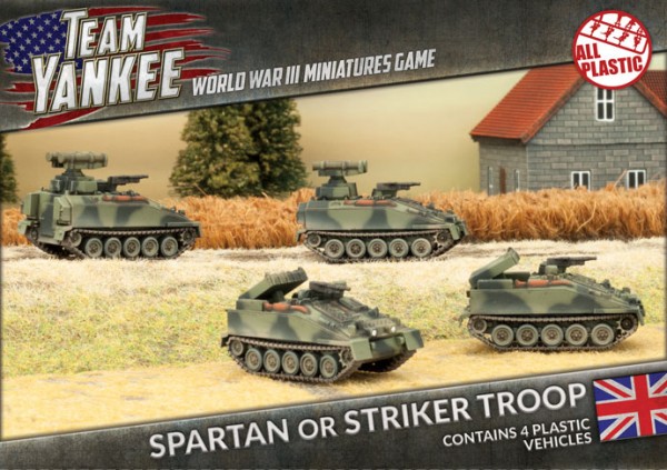 Team Yankee: Spartan or Striker (plastic x4)
