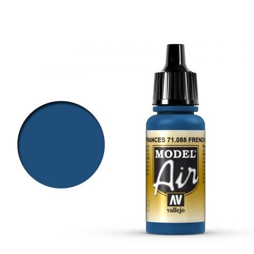 Vallejo Model Air: 088 French Blue, 17 ml