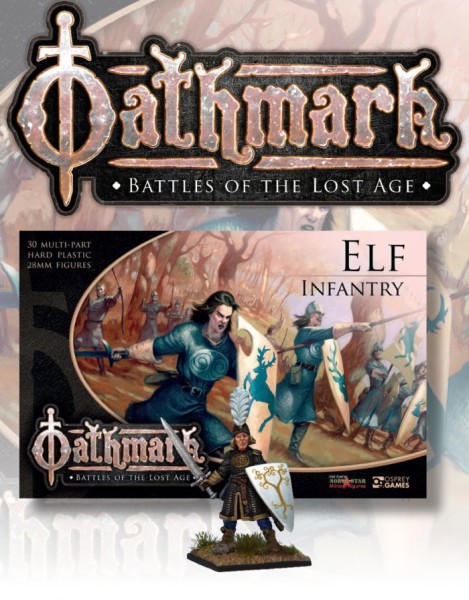 Oathmark: Elf Infantry (x30 Plastic)