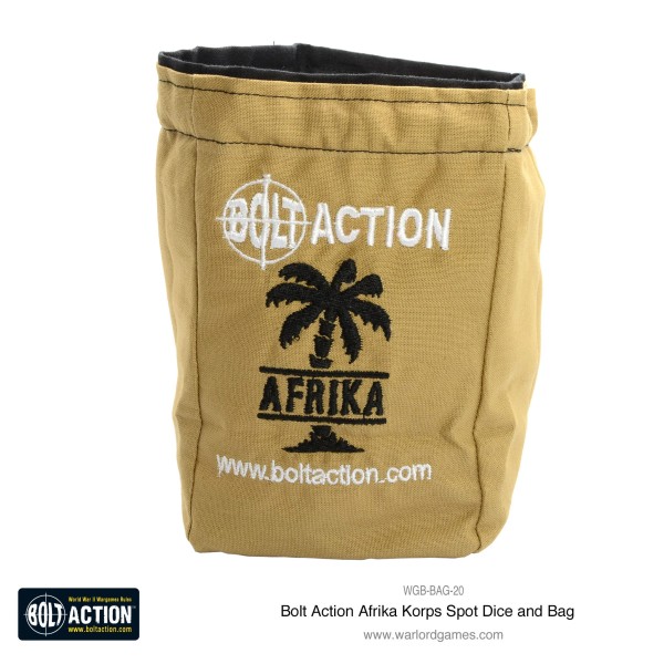 Bolt Action: Afrika Korps Dice Bag